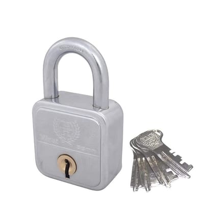 Harrison 0580 Premium Square Padlock BCP Finish Virat