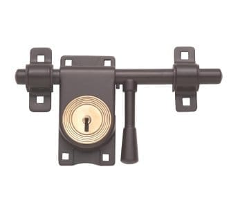 Harrison PC 0085 200mm Small Rod Lock (Brass and Metallic)
