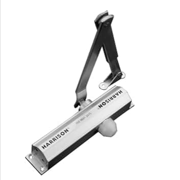 Harrison RM700-1561 Automatic Hydraulic Door Closer | Mild Steel Material | Double Speed Adjustment | Suitable for Home, Office, Hotel, Restaurant, | Silver Finish | Weight Capacity 45kg to 65kg |