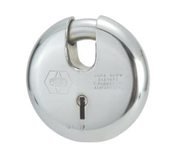 Harrison 22 Key Padlock (Metallic, Polished Finish)