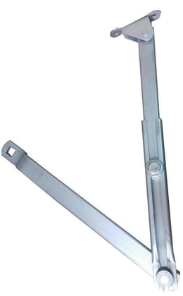 Harrison Aluminium Door Closer Posted Mansha Hardware (Standard, Silver)