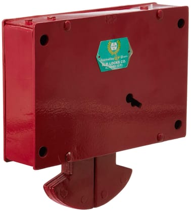 Harrison H-0190 Iron Four Lever Center Shutter Lock piece (Silver)