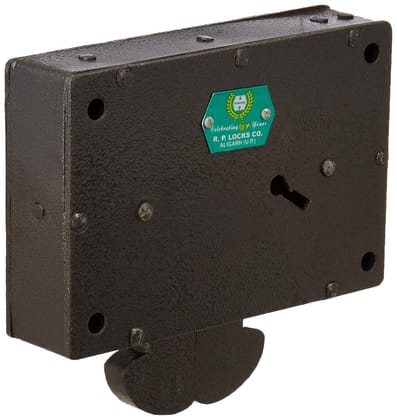 Harrison H-0179 Iron Four Lever Center Shutter Lock piece (Silver)