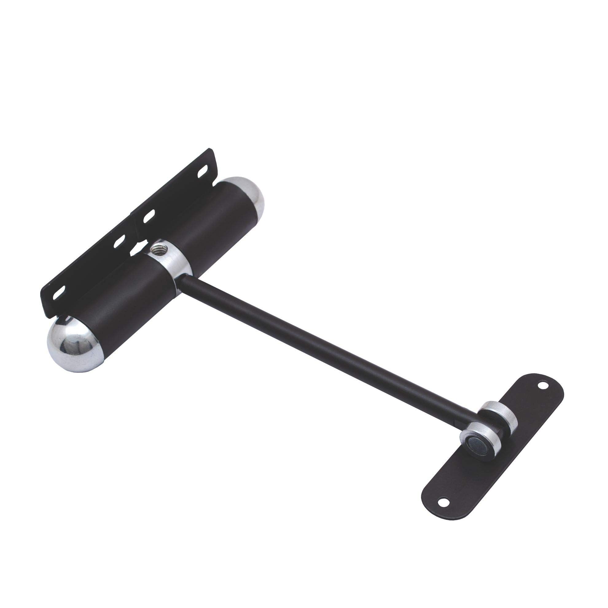 Harrison H-0883 Aluminium Front Mounted Capsule Door Closer (Silver)