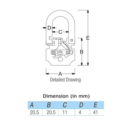 Harrison A-1-0001_PK 8 Brass 3 Levers Padlock with 2 Keys (Pack of 8)