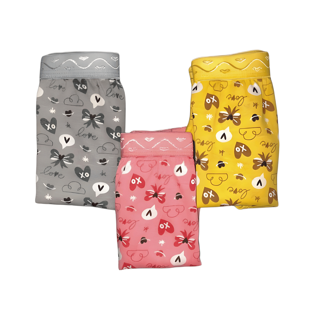 Maxolity® Women Panty Combo Hipster Innerwear Soft Stretchable Panties multicolour,panties for women & Girl Cotton pack of 3