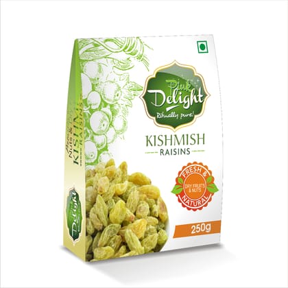 Pink Delight | Kishmish (raisins) | Natural & Organic Dry Fruilts | 250 Gm Box Pack Pink Delight | Kishmish (raisins) | Natural & Organic Dry Fruilts | 250 Gm Box Pack