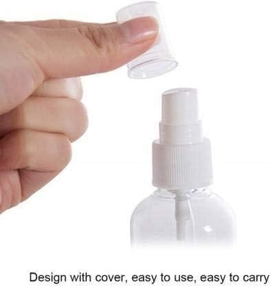 HARRODS Empty Bottle Travel Size Portable Small Hand Sanitizer Dispenser Bottles, Refillable Clear Instant Foaming Bottles for Hand Lotion Shampoo 50ml (4Pcs)