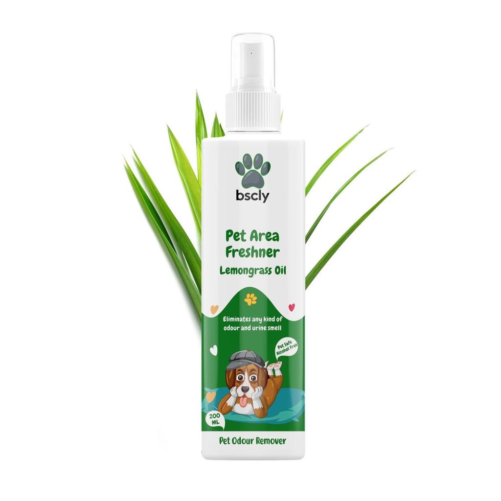 Bscly Pet Freshner with Lemongrass Oil - 200ml