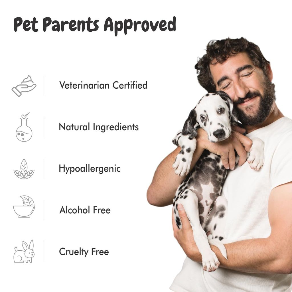 Bscly Pet & Livestock Dog Shampoo with Enriched with Lavender & Aloevera - Moisturizes & Heals Skin - Suitable for Pomeranians to Golden Retrievers - 5 LTR