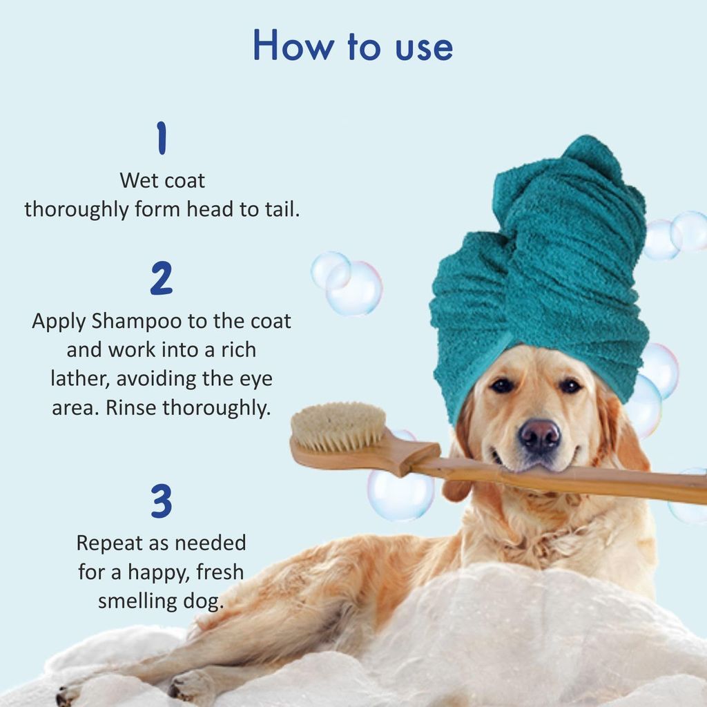 Bscly Soothing Dog Shampoo with Argan Oil & Olive Oil | Dog Shampoo for Pomeranian, Shih tzu Puppy, German Shepherd, Labrador & Golden Retriever, Dogs Shampoo | 200ml