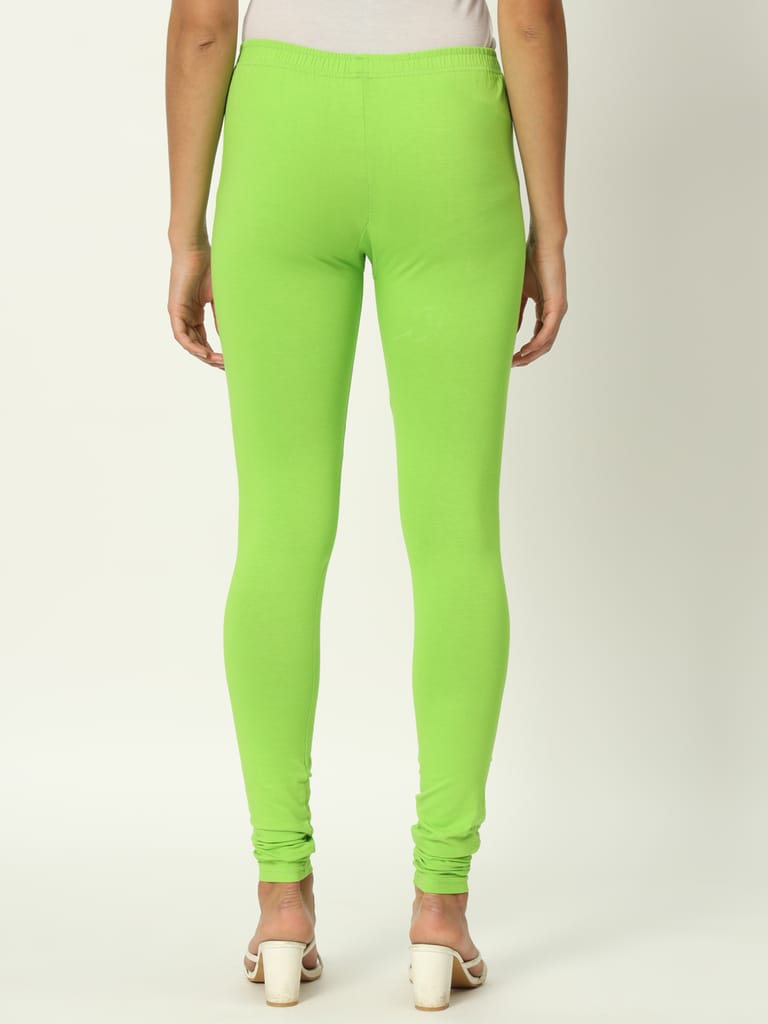 SOFT COLORS Women's Skinny Fit Ethnic Wear Churidar Leggings (Perrot)