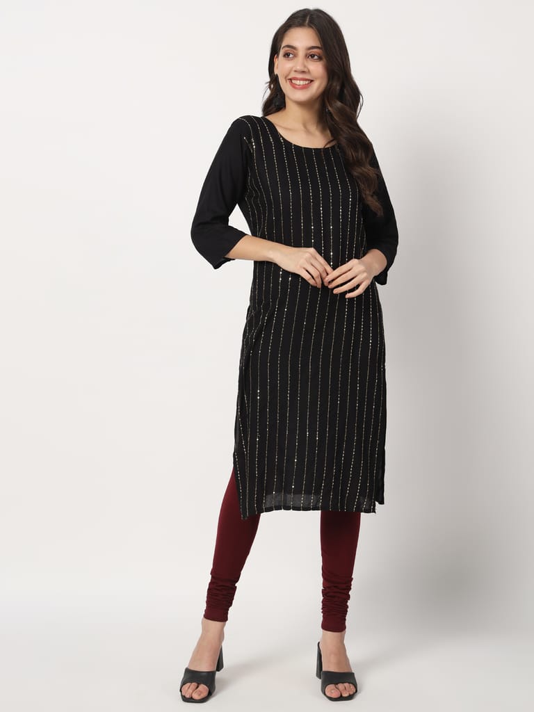 SOFT COLORS Women's Skinny Fit Ethnic Wear Churidar Leggings (Wine)