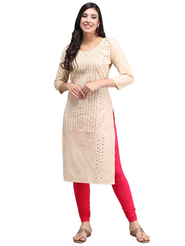 SOFT COLORS Women's Skinny Fit Ethnic Wear Churidar Leggings (Magenta)