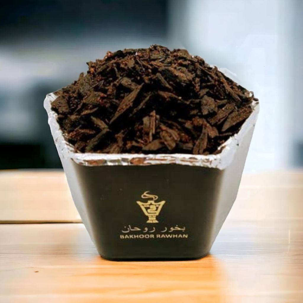 ALNAQI Bakhoor Rawhan-50gms| Perfect for Pooja and Relaxation| Made in India | rich sandalwood, Natural Wood Chips for Home & Office, Fresh & Soothing Fragrance |