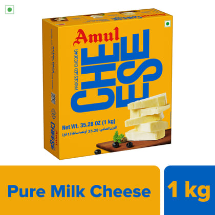 AMUL PROCESSED CHEESE BLOCK 1 KG