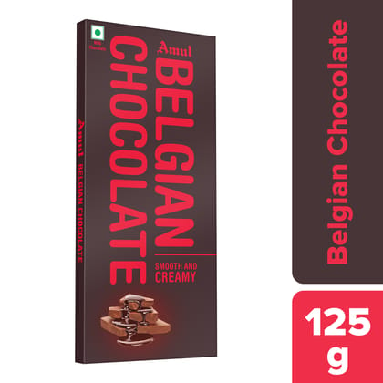 AMUL BELGIAN CHOCOLATE 125G
