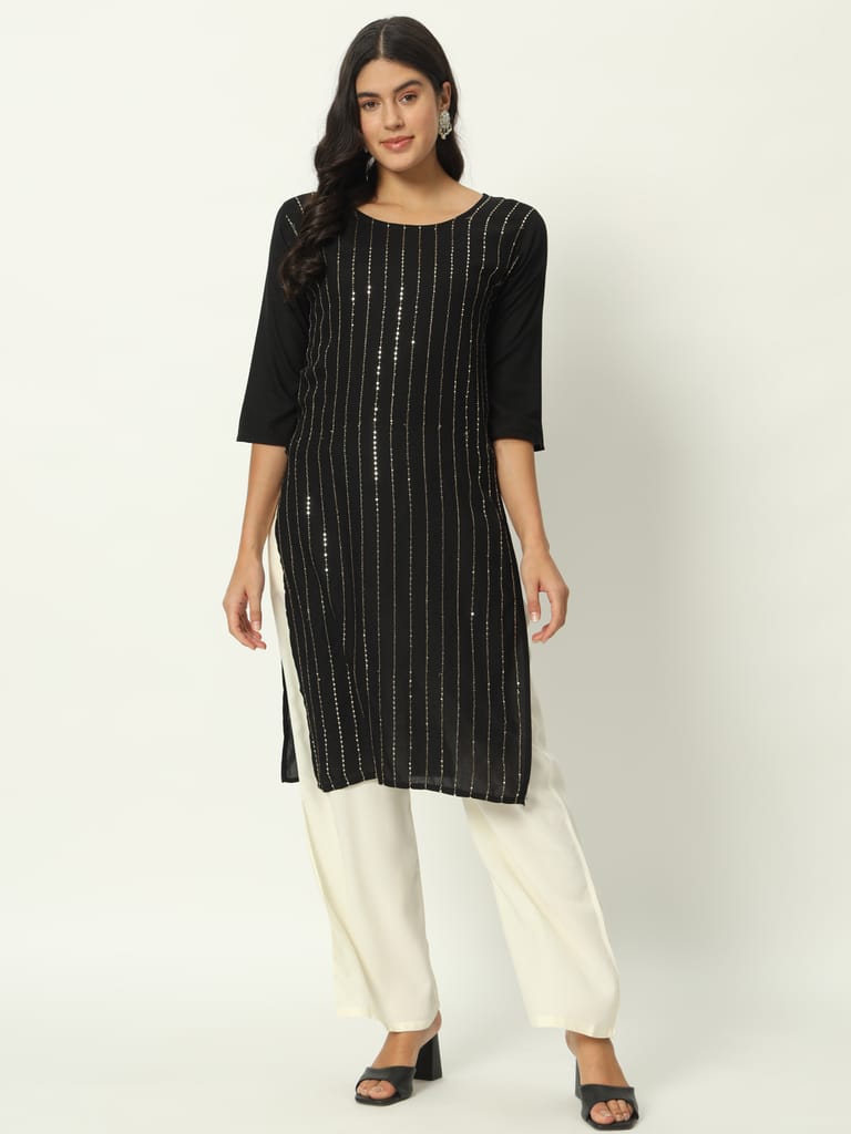 Soft Colors Regular Fit Pocket Palazzo (Cream)