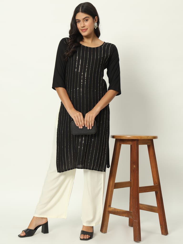 Soft Colors Regular Fit Pocket Palazzo (Cream)