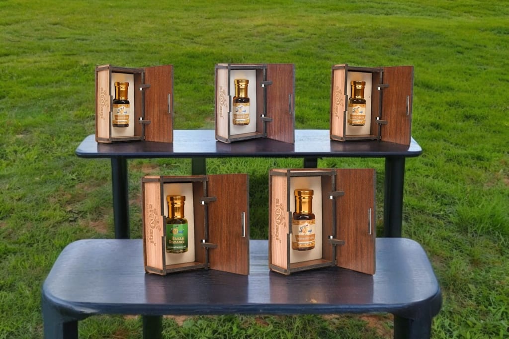 Special Alnaqi Attar Combo of 5 (6ml each) |Pack of 5 | Luxury Attars| Gift Pack | Most Wanted Arabian Aroma | Unisex |