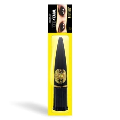 VI-JOHN WOMEN AMEERAH HERBO KAJAL WITH VITAMIN-E, CAMPHOR, ALMOND OIL 2.5GM (PACK OF 6)