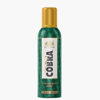 St-John Cobra Deo No Gas Real Man Deodorant Spray  -  For Men 100 ML
