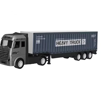 KTRS ENTERPRISE 1/48 Die-Cast Metal Heavy Truck Alloy Trailer Truck Toy Vehicle Model for Sale Colors as Per Stock