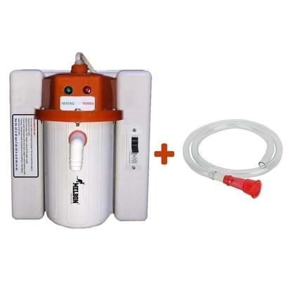 Melbon Water Storage Heater 3000W ABS Vertical Instant Portable Water Geyser with MCB (1 Litre)