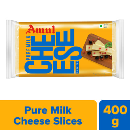 AMUL PROCESSED CHEESE SLICES 400G