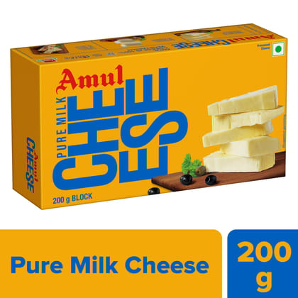AMUL PROCESSED CHEESE BLOCK 200 GM