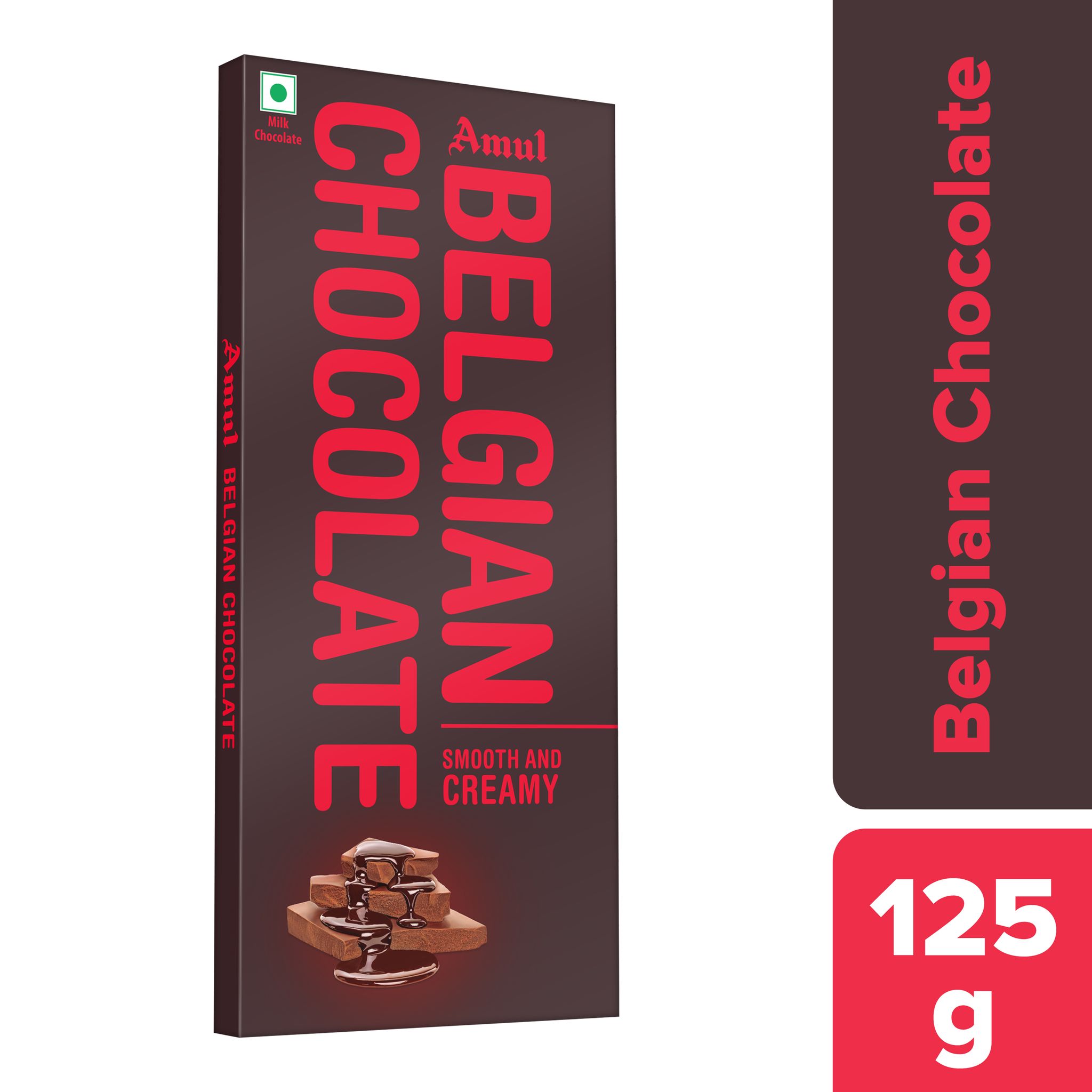 AMUL BELGIAN CHOCOLATE 125G