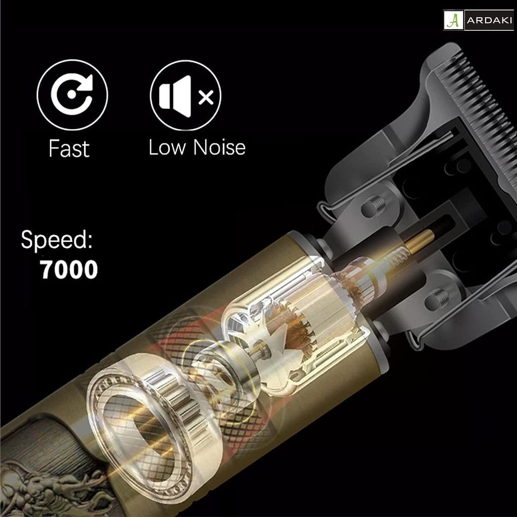 Hair Trimmer Men Beard Trimmer For Men,Trimmer,Professional Hair Clipper,Adjustable Blade Clipper,Hair Trimmer&Shaver For Men,Close Cut Precise Hair Machine (Metal Body)