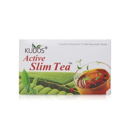 Kudos Active Slim Tea | 2g x 25 Bags | Buy 2 Get 1 Free