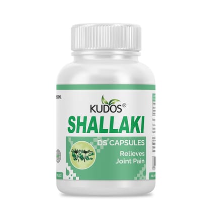 Kudos Shallaki Capsules | Bone & Joint Wellness | 60 Capsules
