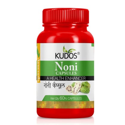 Kudos Noni Capsules | Health Enhancer | 60 Capsules