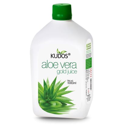 Kudos Aloevera Gold Juice | Beauty & Health Enhancer | 1000ml