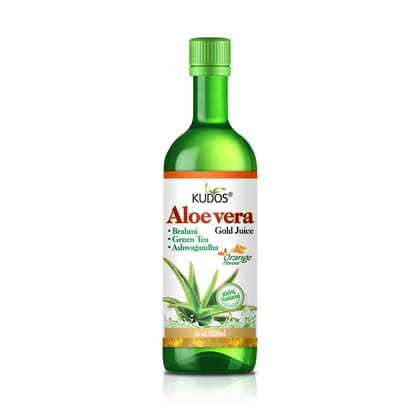 Kudos Aloe Vera Gold Juice (Orange Flavour)