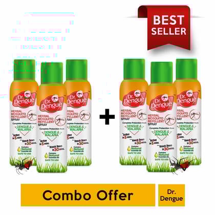 Buy 3 Dr. Dengue Herbal Mosquito Repellent Spray &amp; Get 3 Free