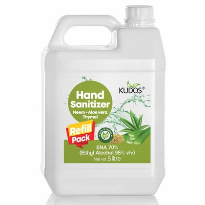 Kudos Hand Sanitizer 5Litre (REFILL PACK)