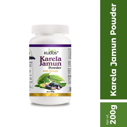 Kudos Karela Jamun Powder - 200g