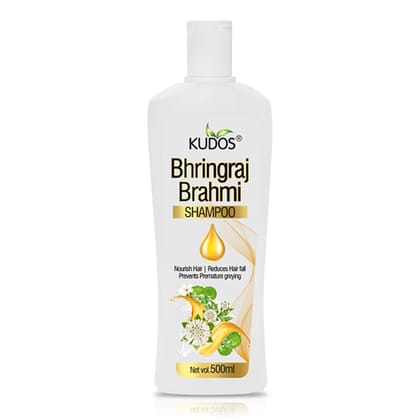 Kudos Bhringraj Brahmi Shampoo | 500ml
