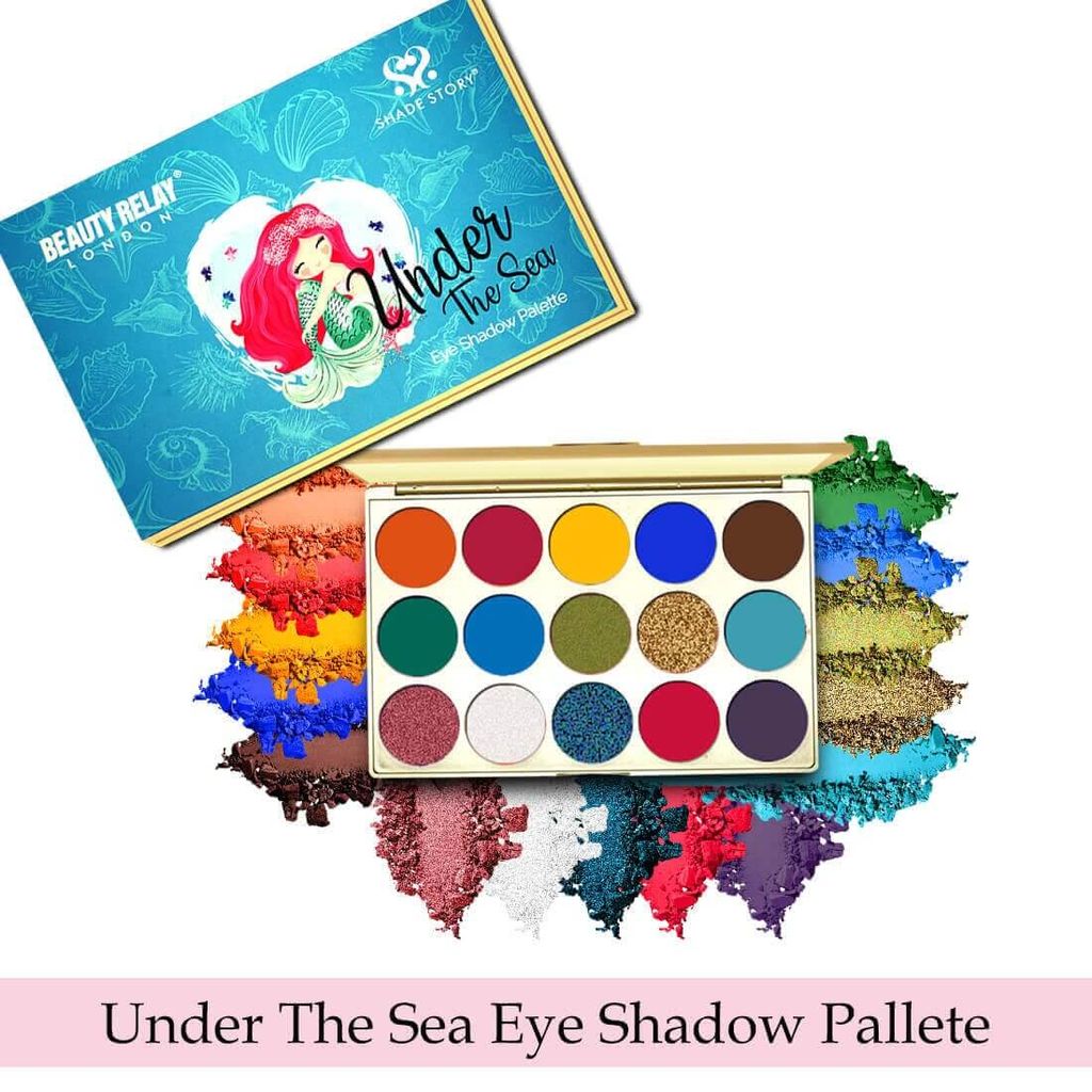 Shade Story Under The Sea Eye Shadow Palette - 45g - Makeup - Eyes | Buy online on ZillyBuy