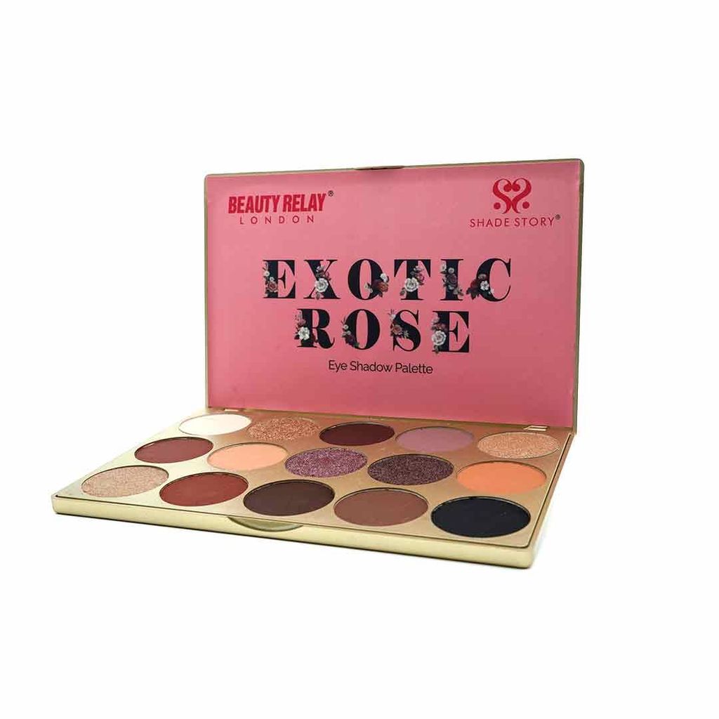 Shade Story Exotic Rose Eye Shadow Palette - Makeup - Eyes | Buy online on ZillyBuy