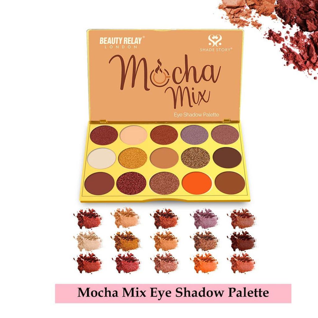 Shade Story Mocha Mix Eye Shadow Palette - Makeup - Eyes | Buy online on ZillyBuy