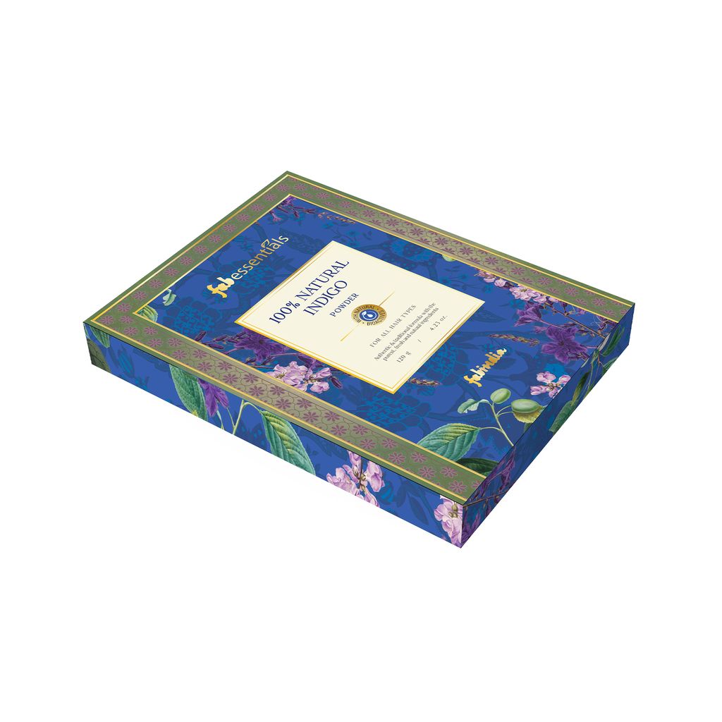 Fabessentials 100% Natural Indigo Powder | Natural Conditioner & Colourant | Natural Conditioner & Hair Colourant | Makes Hair Shiny, Silky & Soft - 120 gm