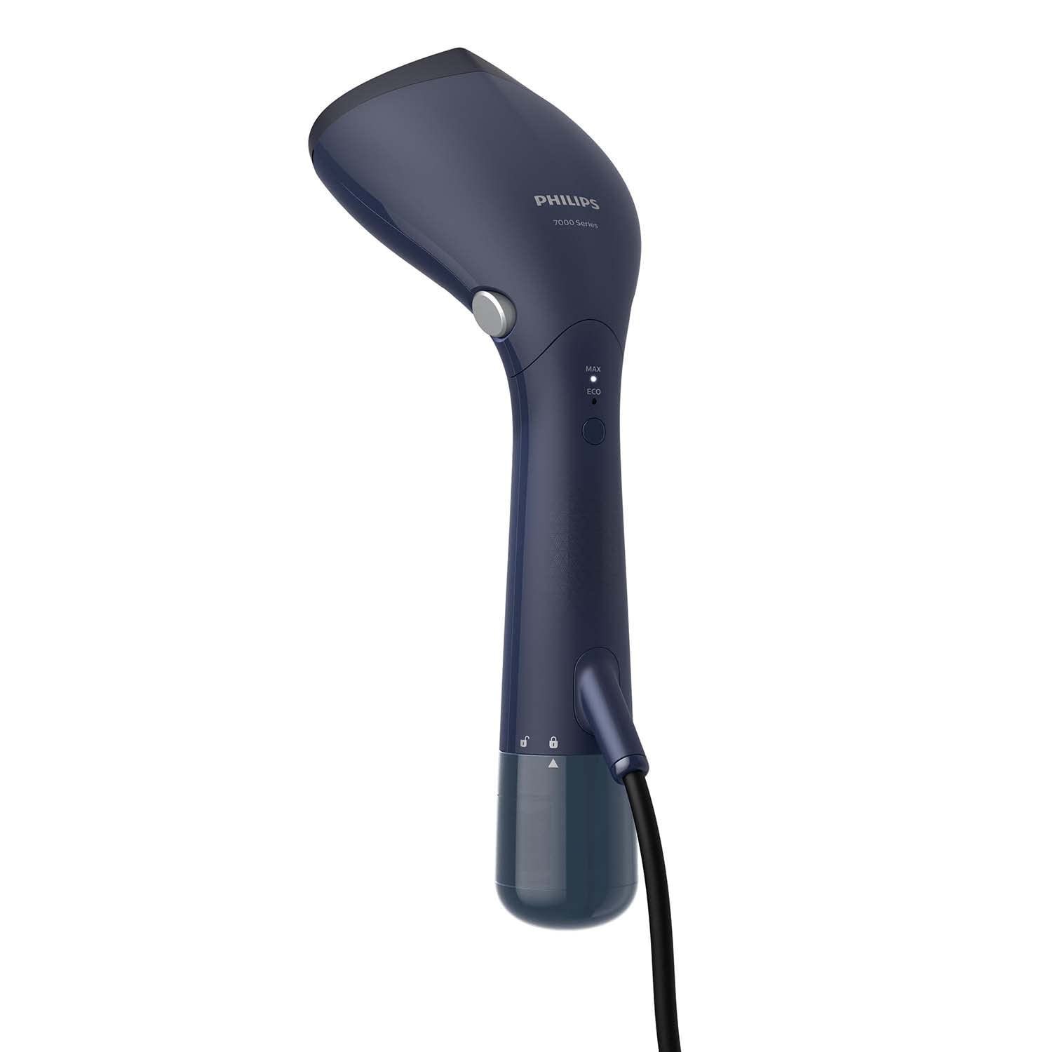 Philips Handheld Garment Steamer STH7020/20 - Convenient Vertical and Horizontal Steaming With Unique Adjustable Head, 1500 Watt Quick Heat Up, up to 28G/Min Steam (Deep Azur)