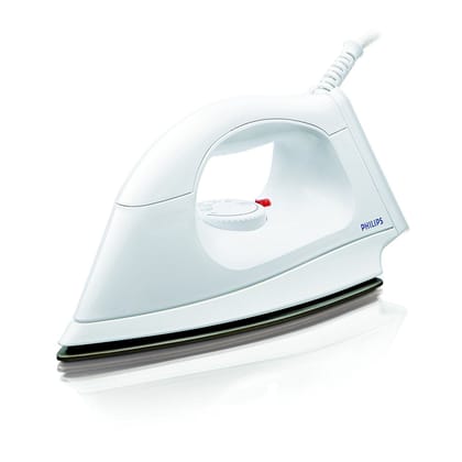 Philips HI113 1000-Watt Plastic Body Ptfe Coating Dry Iron