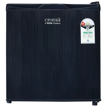 Croma 48 Litres 1 Star Direct Cool Single Door Refrigerator with Anti Fungal Door Gasket (Hairline Dark Grey)