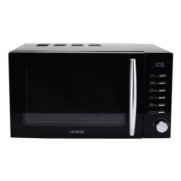 Croma 20L Convection Microwave Oven with LED Display (Black)