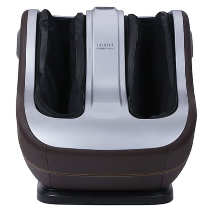 Croma Leg Massager (Vibration and Heat Therapy, Brown)